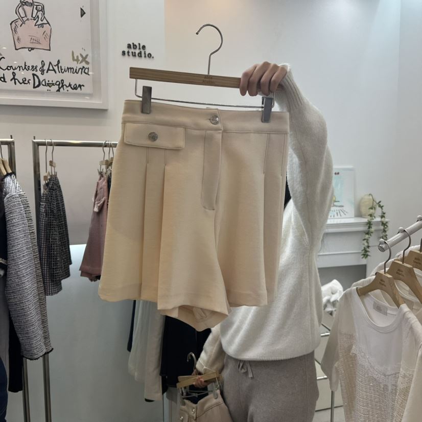 ABLESTUDIO韓國㊣直郵東大門代購女裝新品休閑熱賣推薦短褲ABLE STUDIO短褲
