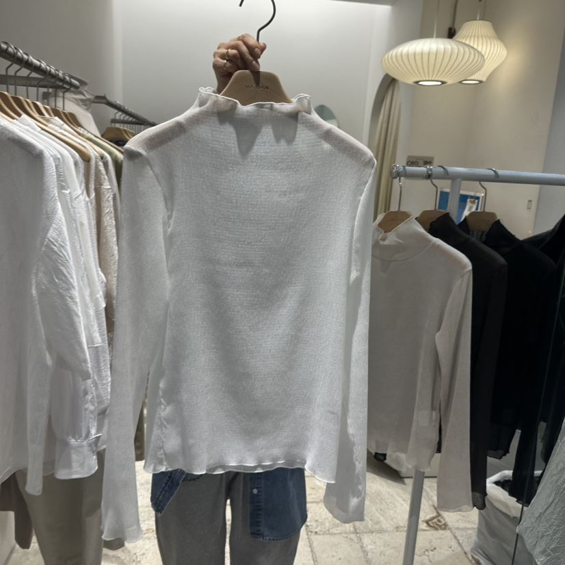 MAJDAN直郵韓國代購㊣女裝新品熱賣25春夏推薦時尚休閑長袖T恤MAJDAN長袖T恤