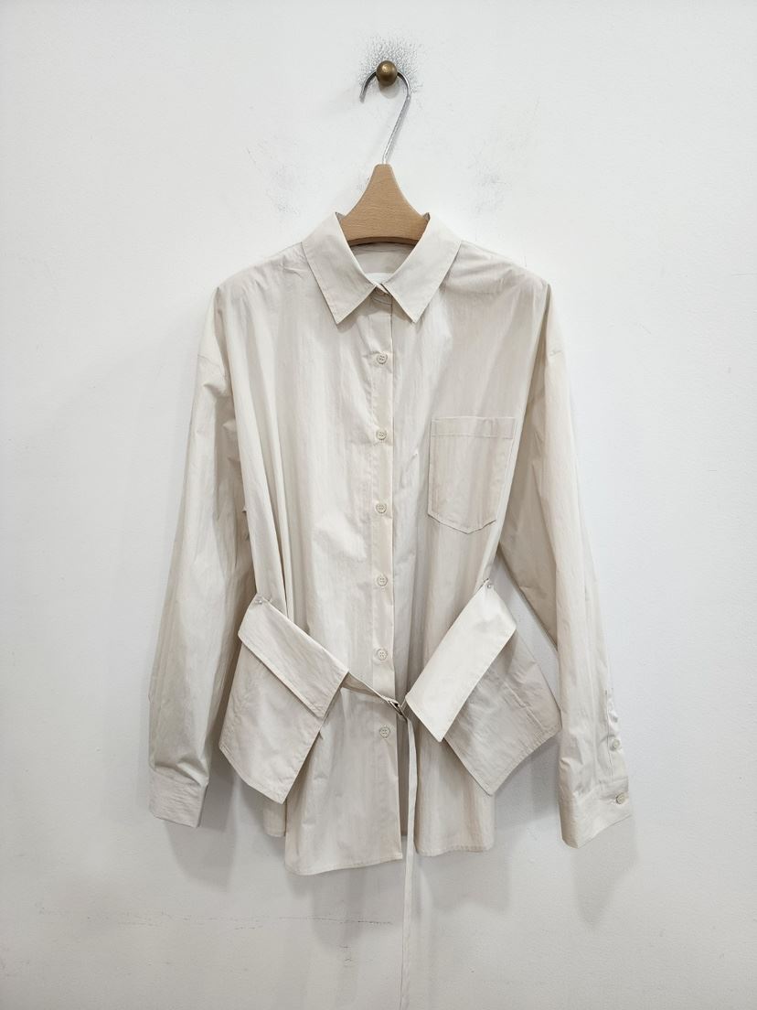 LE MIU韓國㊣直郵東大門代購女裝新品職業時尚25春夏襯衫蕾絲衫LE MIU襯衫/蕾絲衫