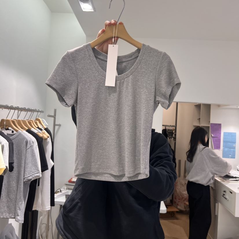 EYEFUL-Q直郵韓國代購㊣女裝新品休閑25春夏推薦時尚職業T恤eyefulT恤