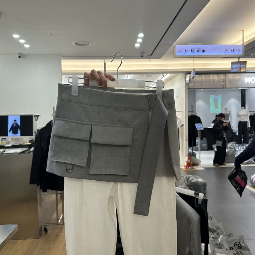 MAINT韓國直郵㊣東大門實拍女裝新品人氣時尚熱賣25春夏短裙MAINT短裙
