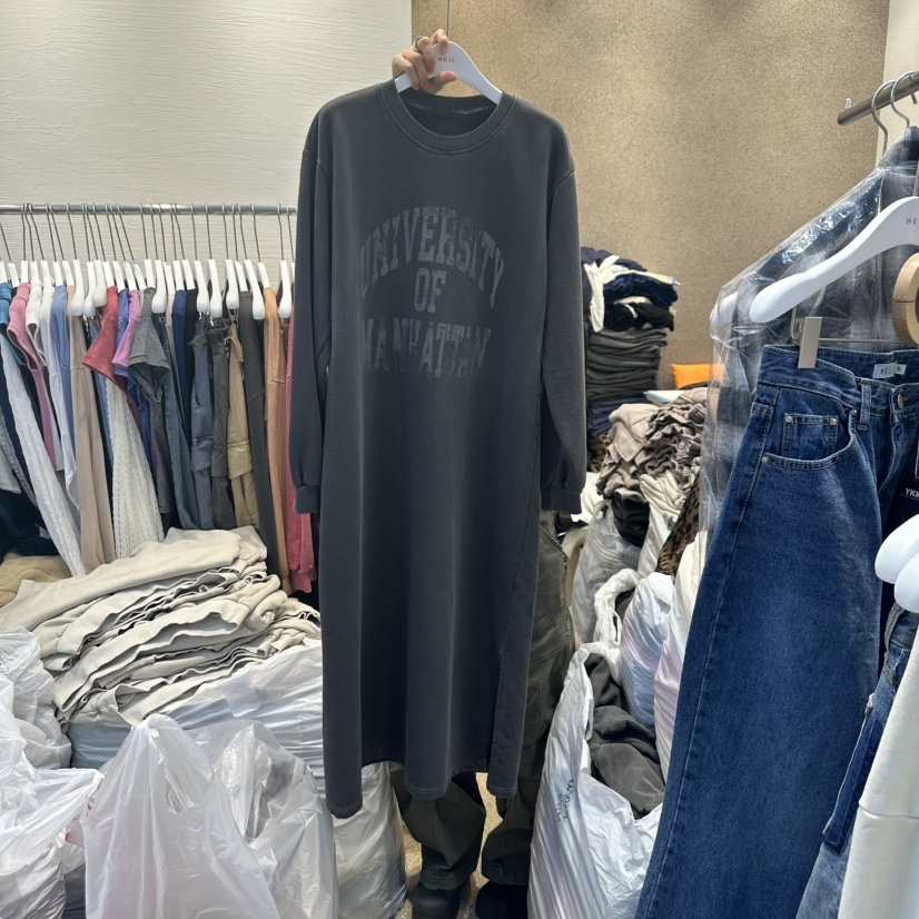HEIL東大門代購女裝新品時尚25春夏推薦熱賣休閑真品連衣裙HEIL連衣裙