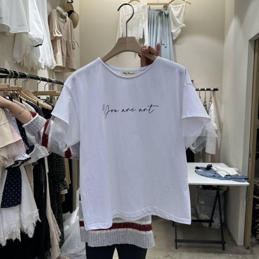 HOLYBANANA東大門代購女裝新品休閑職業推薦時尚25春夏真品T恤groovy.H/HOLYBANANAT恤