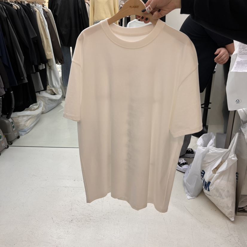 FLAUNT直郵韓國代購㊣女裝新品25春夏人氣熱賣休閑推薦T恤寬松FLAUNTT恤
