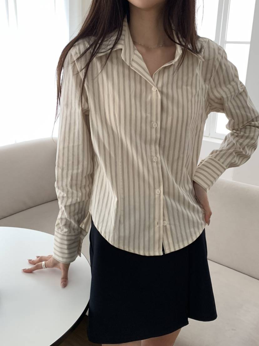 EOMPIT東大門直郵女裝新品25春夏推薦真品時尚人氣襯衫蕾絲衫EOMPIT襯衫/蕾絲衫