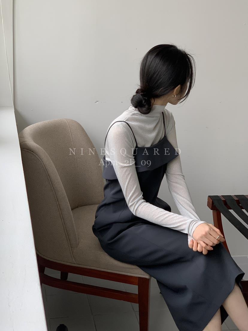 ROMAINE韓國直郵㊣東大門實拍女裝新品時尚休閑熱賣職業連衣裙ROMAINE連衣裙