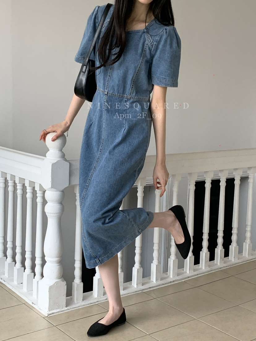 ROMAINE韓國㊣直郵東大門代購女裝新款休閑人氣推薦職業連衣裙ROMAINE連衣裙