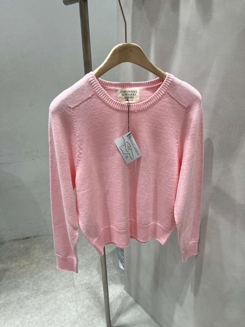 EVERCOMMERCE METICULOUSLY DESIGNED直郵韓國代購㊣女裝新款時尚針織衫EVERCOMMERCE METICULOUSLY DESIGNED針織衫