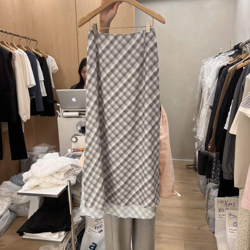 VILLABUTTON直郵韓國代購㊣女裝新品人氣25春夏時尚推薦長裙VILLABUTTON長裙