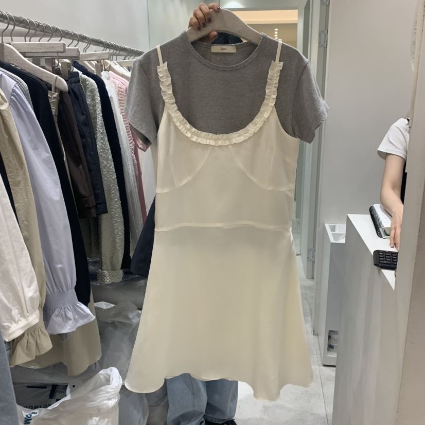 ASOME韓國直郵㊣東大門實拍女裝新款休閑時尚連衣裙不含內搭A.SOME連衣裙