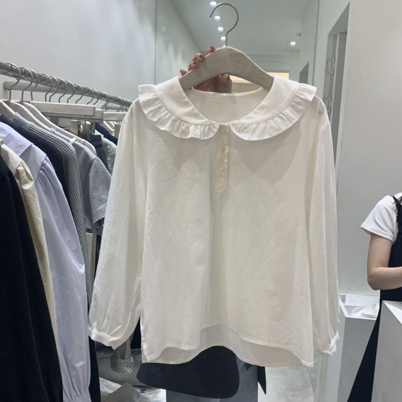 ASOME韓國直郵㊣東大門實拍女裝新款熱賣休閑職業襯衫蕾絲衫A.SOME襯衫/蕾絲衫