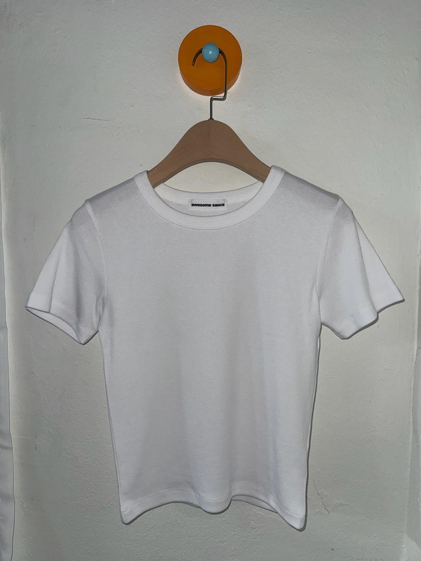 AWESOMESAUCE直郵韓國代購㊣女裝新品職業25春夏熱賣休閑T恤AWESOME SAUCET恤