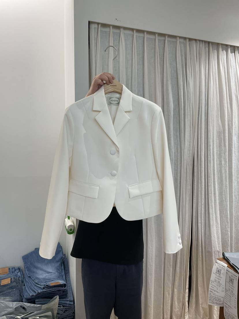 MOVENNE直郵韓國代購㊣女裝新品時尚25春夏人氣休閑推薦夾克MOVENNE夾克