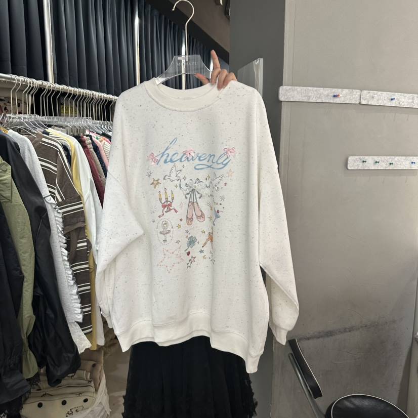 MOMAZU直郵韓國代購㊣女裝新款職業熱賣推薦25春夏休閑衛衣MOMAZU衛衣