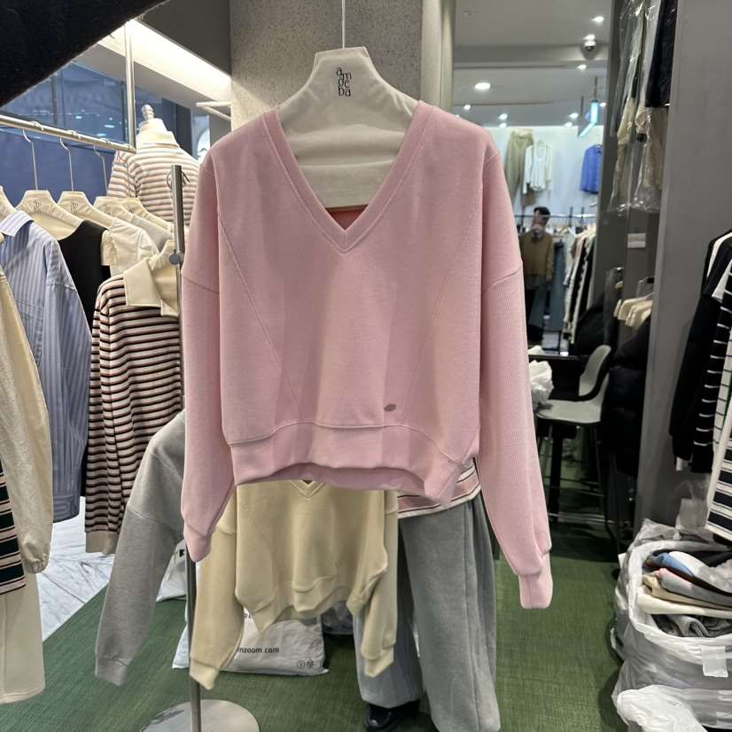 AMOEBA直郵韓國代購㊣女裝新品職業人氣推薦25春夏熱賣衛衣AMOEBA衛衣
