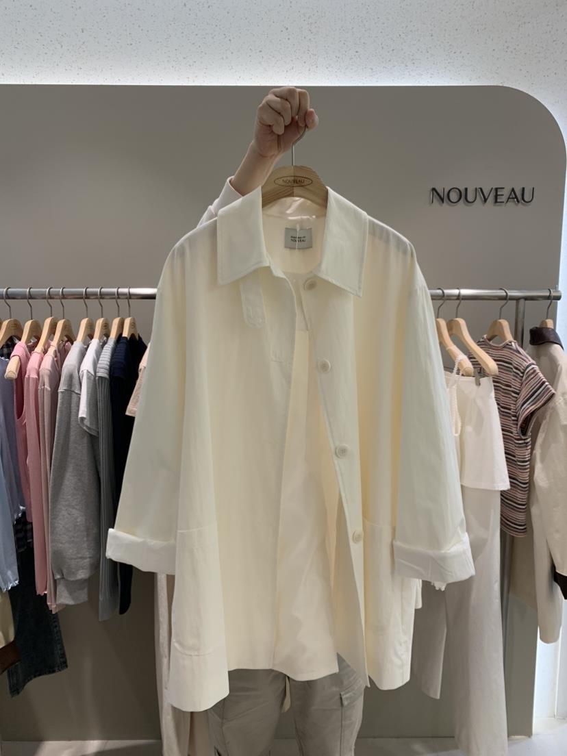 NOUVEAU東大門實拍女裝新品休閑職業25春夏真品時尚熱賣夾克NOUVEAU夾克