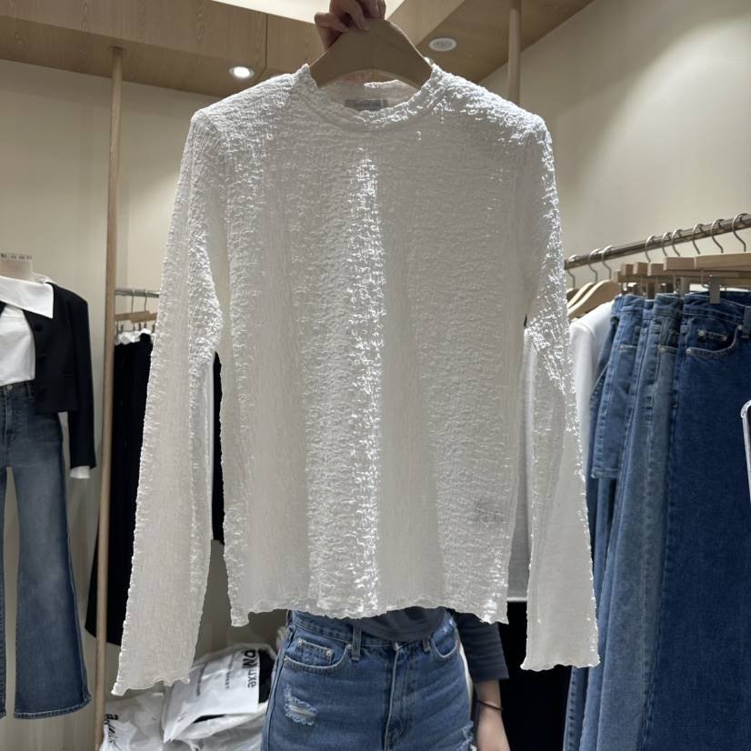 VINTAGE VIBE東大門代購女裝新款熱賣休閑真品推薦長袖T恤VINTAGE VIBE長袖T恤