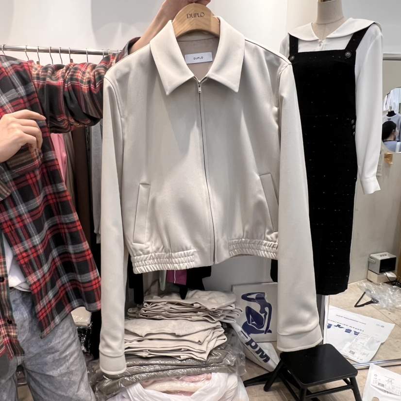 DUPLO韓國㊣直郵東大門代購女裝新品25春夏職業推薦熱賣夾克DUPLO夾克