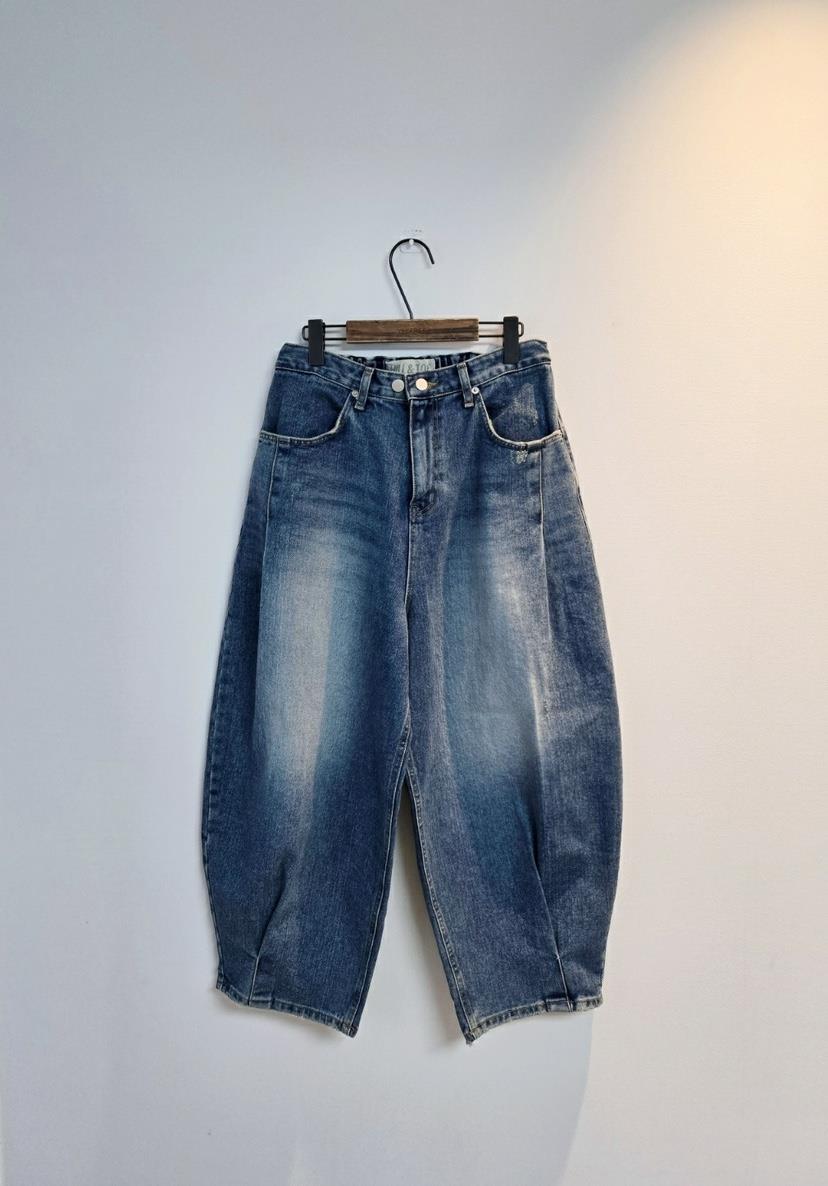 YESFREE韓國直郵㊣女裝新品25春夏熱賣休閑職業時尚人氣牛仔褲YESFREE牛仔褲