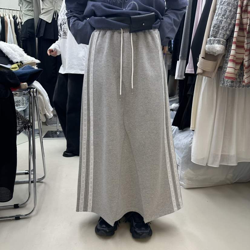 ASCEND韓國直郵㊣東大門實拍女裝新款時尚25春夏熱賣職業長裙ASCEND長裙
