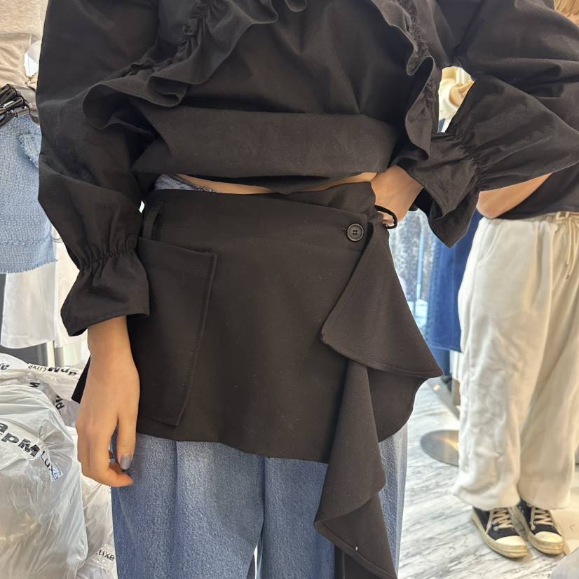 RARE CLOSET韓國直郵㊣女裝新款職業25春夏熱賣人氣時尚短裙RARE CLOSET短裙