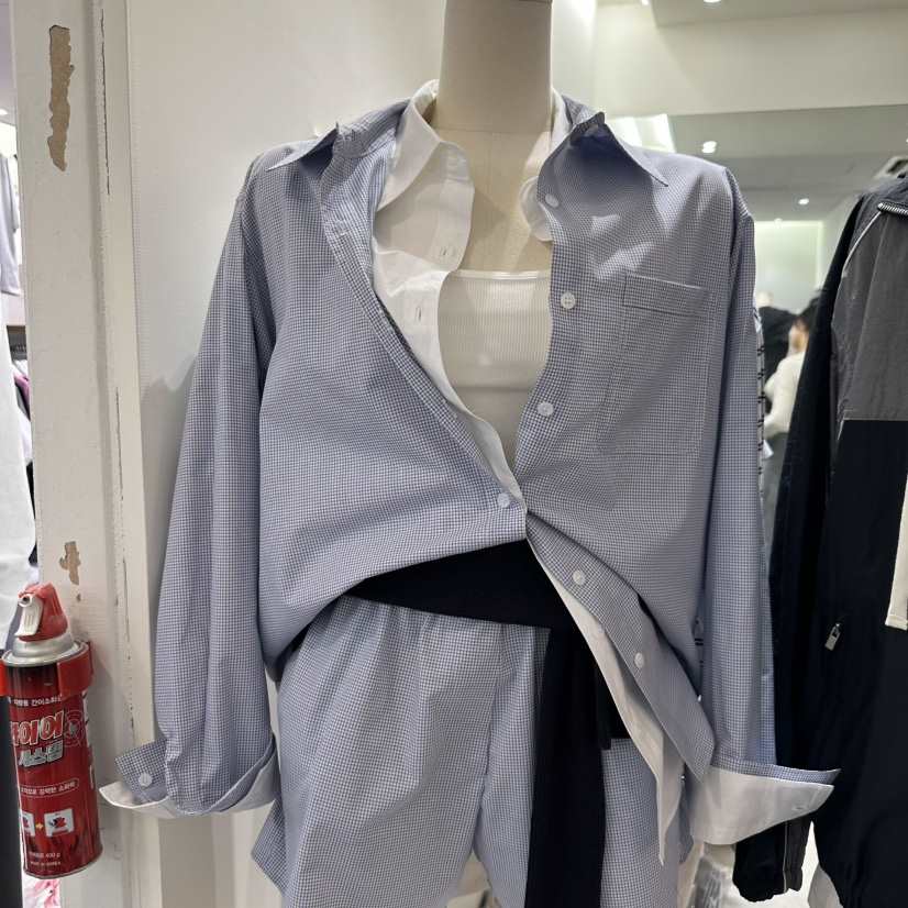 ASHTOE韓國㊣直郵東大門代購女裝新品25春夏人氣襯衫蕾絲衫ASHTOE襯衫/蕾絲衫