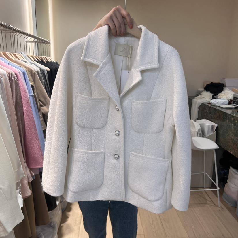 ARCHER韓國直郵㊣東大門實拍女裝新品25春夏夾克粗花呢口袋ARCHER夾克