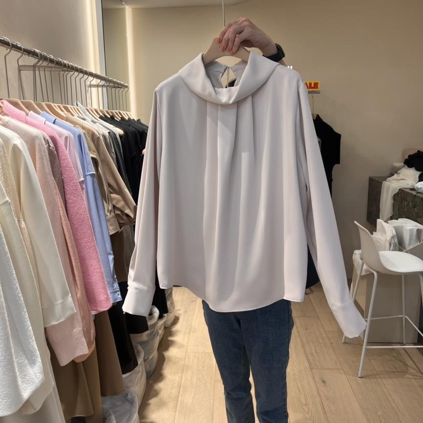 ARCHER韓國直郵㊣東大門實拍女裝新品休閑職業25春夏襯衫蕾絲衫ARCHER襯衫/蕾絲衫