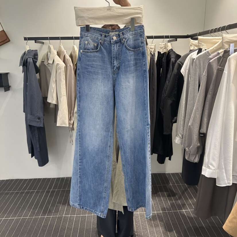 FIND-P韓國直郵㊣女裝新品時尚人氣休閑職業推薦熱賣牛仔褲FIND-P牛仔褲