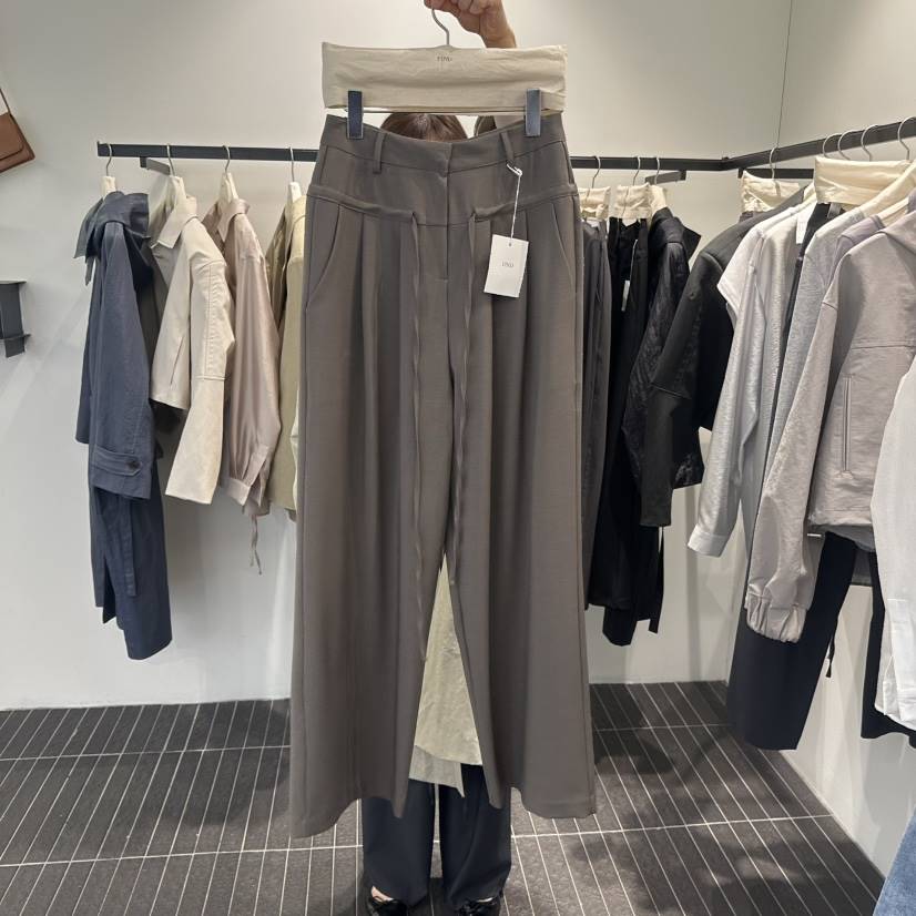 FIND-P韓國直郵㊣女裝新品推薦職業25春夏時尚休閑熱賣休閑褲FIND-P休閑褲