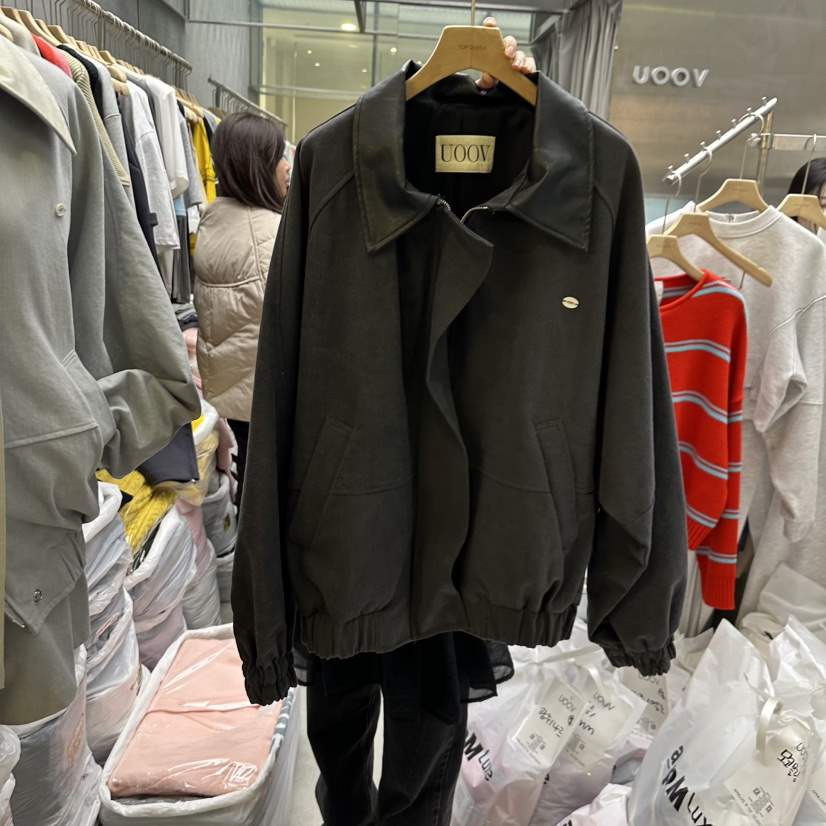 UOOV韓國直郵㊣女裝新款休閑職業25春夏時尚熱賣人氣推薦夾克UOOV夾克