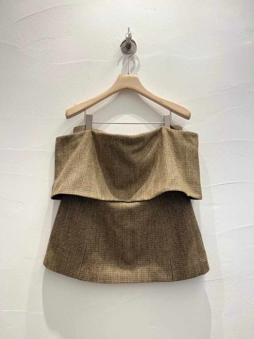 BROWN PAPER-S韓國直郵㊣東大門實拍女裝新款熱賣吊帶背心羊毛BROWN PAPER吊帶/背心