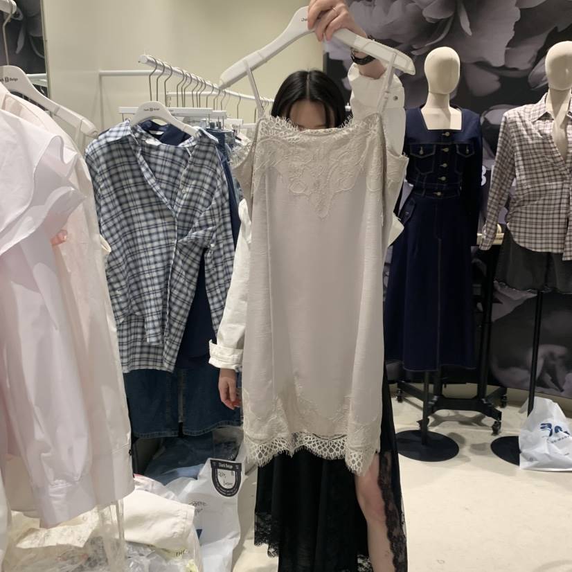 DARKBEIGE韓國㊣直郵東大門代購女裝新品時尚推薦職業連衣裙DARK BEIGE連衣裙