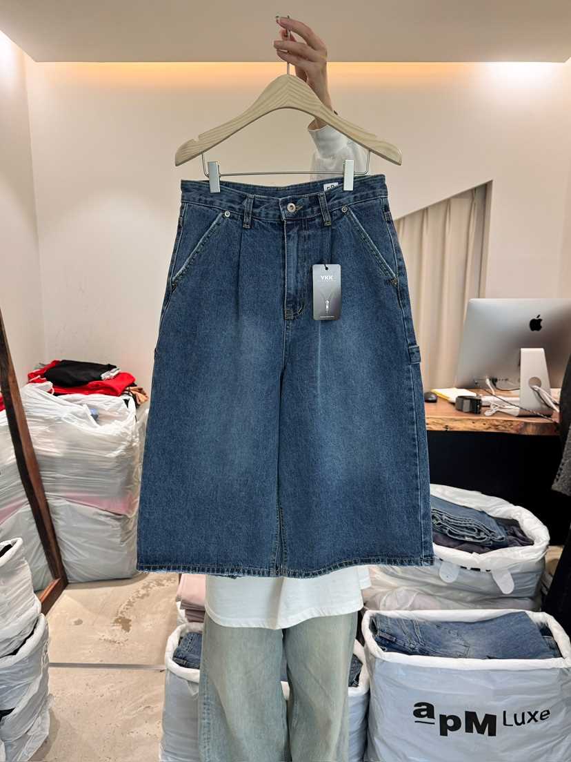 FRIC韓國直郵㊣東大門實拍女裝新品25春夏人氣休閑職業短褲FRIC短褲