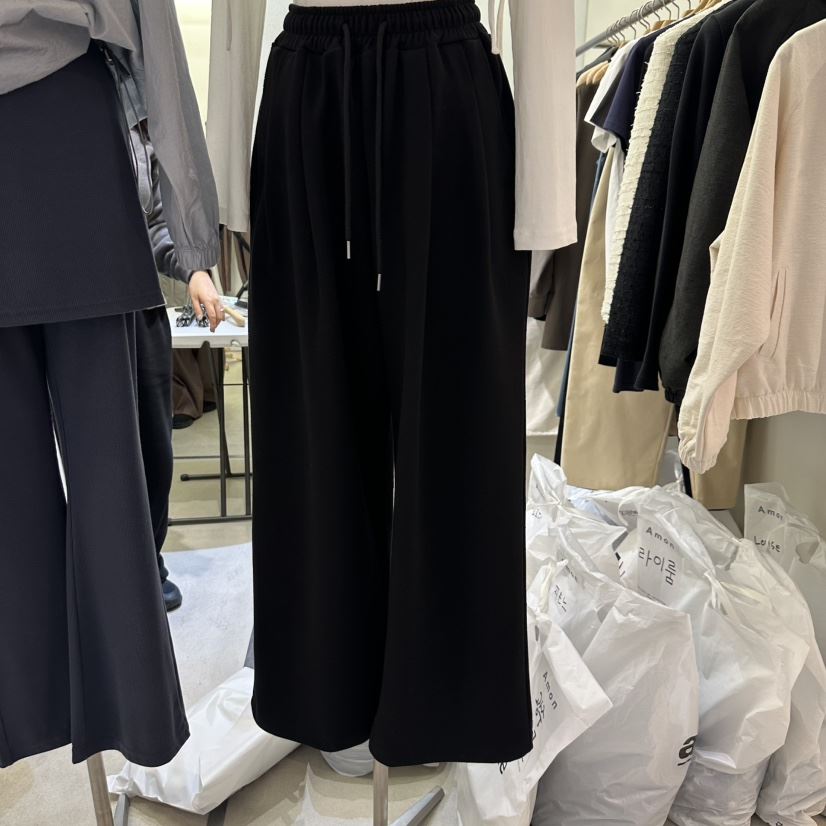 AMON直郵韓國代購㊣女裝新款休閑推薦職業人氣時尚25春夏休閑褲AMON休閑褲