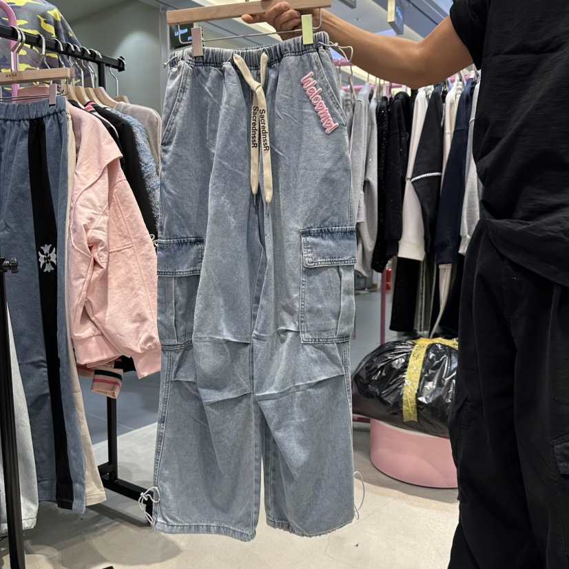 ANNA韓國代購女裝新品熱賣人氣25春夏真品時尚推薦職業牛仔褲ANNA牛仔褲