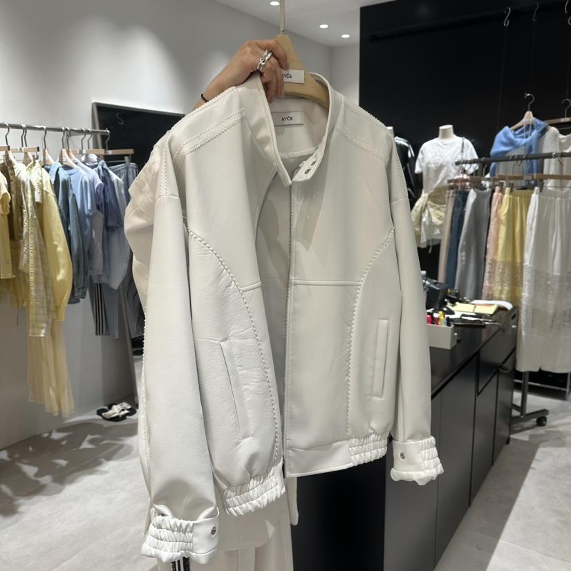 AYCE韓國代購女士新款休閑推薦職業熱賣真品時尚人氣25春夏皮衣101SHOWROOM/AYCE皮衣