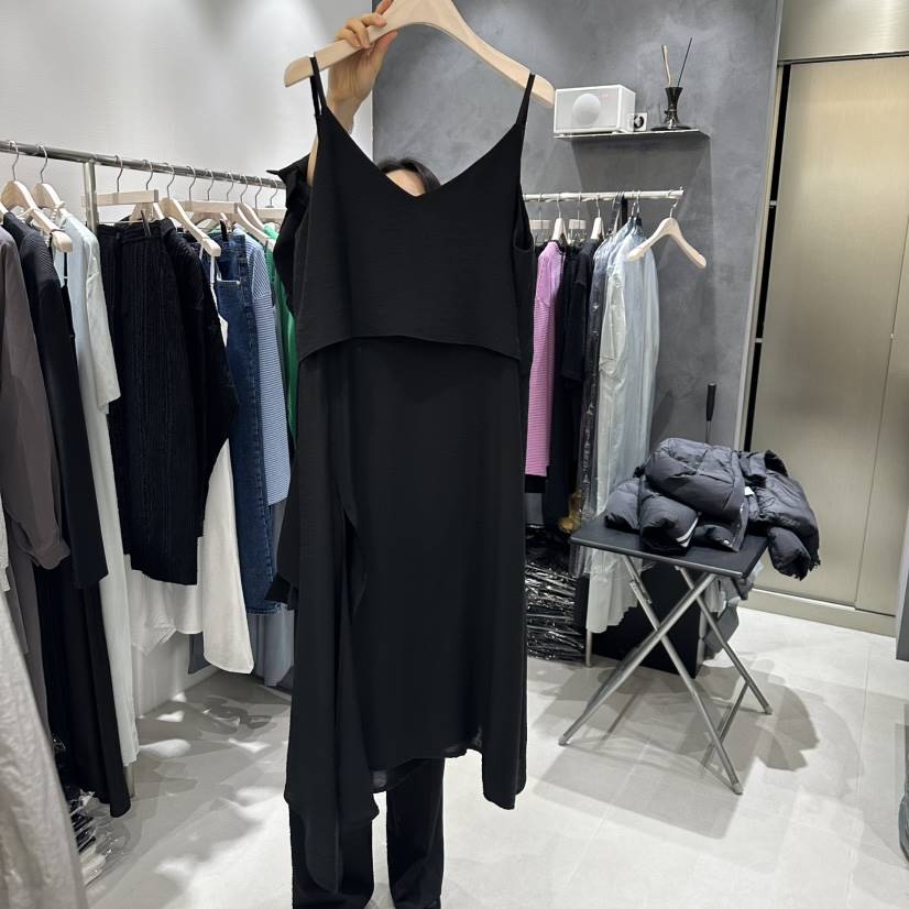 OPEN韓國代購女裝新品真品推薦25春夏時尚熱賣職業人氣連衣裙OPEN連衣裙