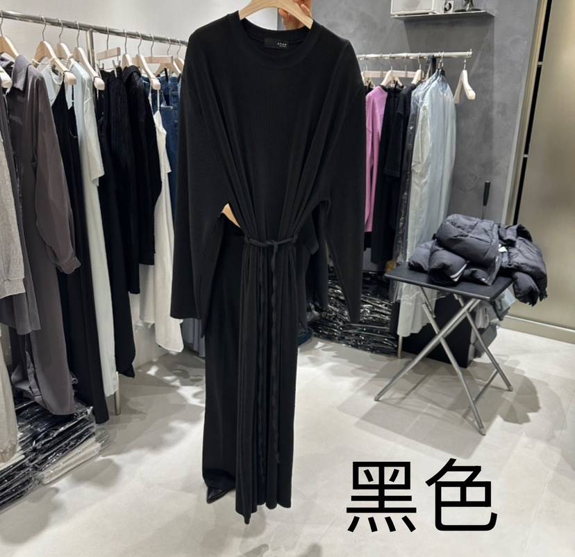 OPEN東大門實拍女士新款時尚休閑職業25春夏真品推薦連衣裙OPEN連衣裙