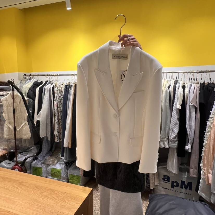 LE MASTERPLACE韓國代購女裝新品25春夏熱賣職業推薦西裝西服Le masterpiece西裝/西服