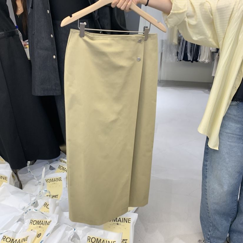 ROMAINE韓國直郵㊣東大門實拍女裝新品人氣職業半身裙中短裙ROMAINE半身裙/中短裙