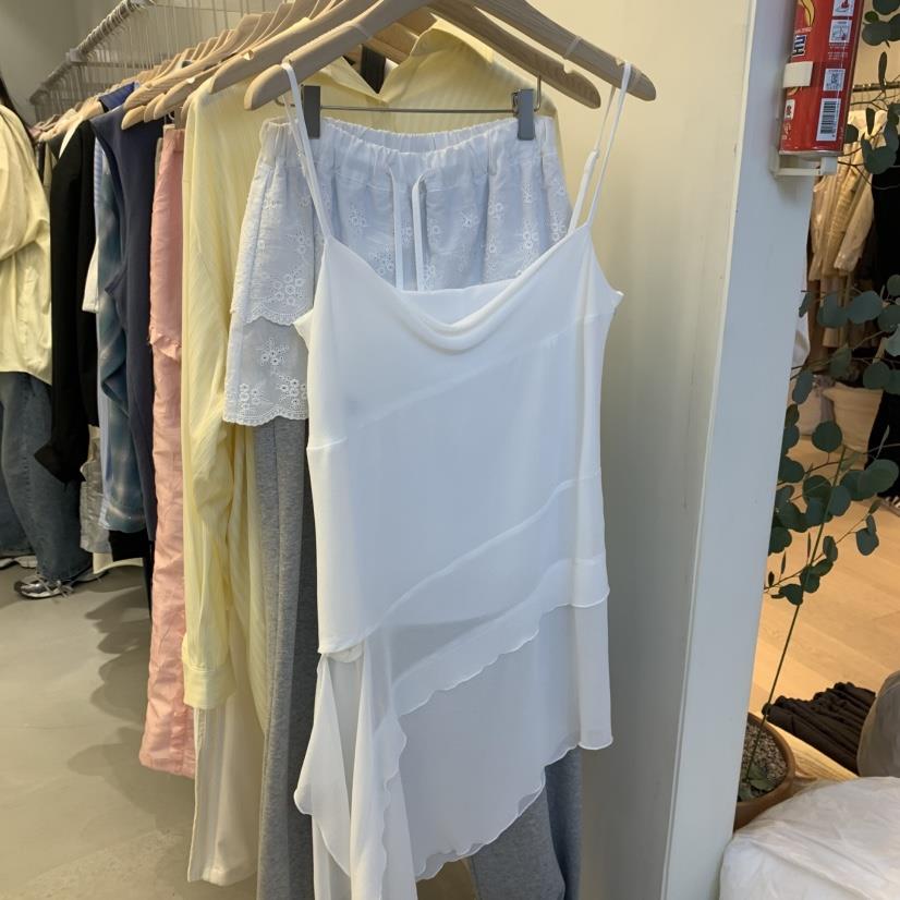 ROMAINE直郵韓國代購㊣女裝新款時尚推薦職業25春夏吊帶背心ROMAINE吊帶/背心