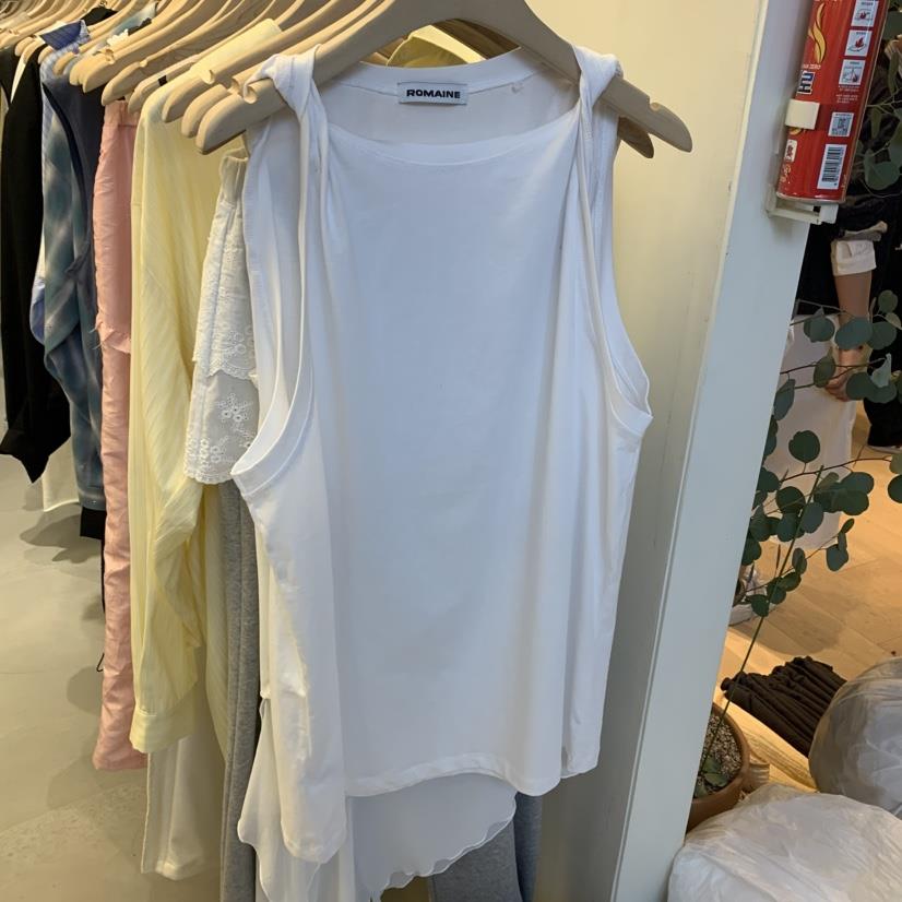 ROMAINE韓國直郵㊣東大門實拍女裝新品時尚休閑25春夏吊帶背心ROMAINE吊帶/背心