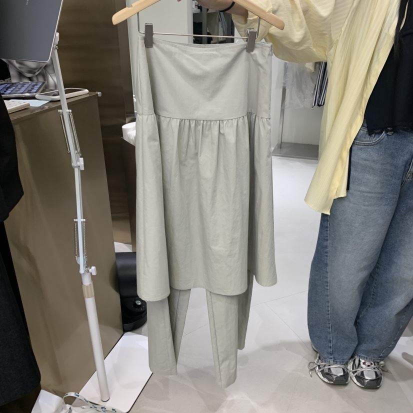 ROMAINE韓國㊣直郵東大門代購女裝新品時尚休閑熱賣裙褲假兩件ROMAINE裙褲