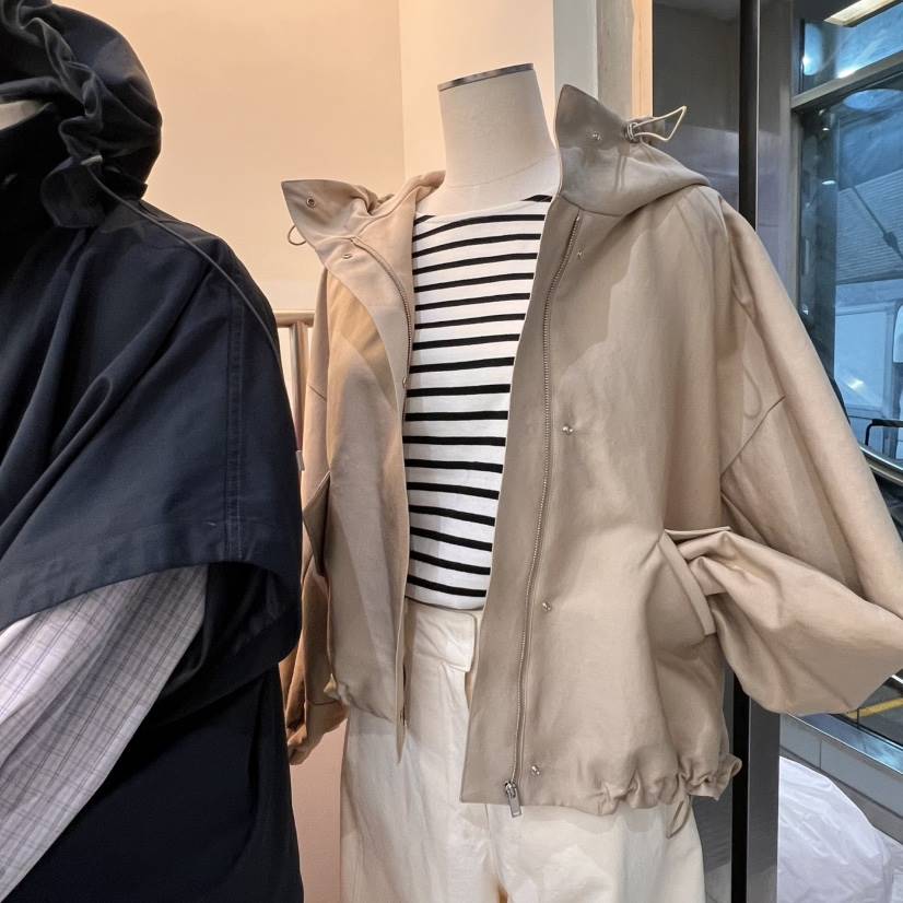 AFTERGLOW韓國直郵㊣東大門實拍女裝新品職業休閑時尚夾克連帽AFTERGLOW夾克