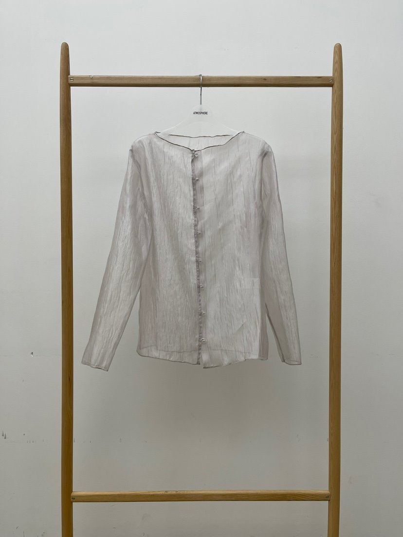 ATMOSPHERE韓國㊣直郵東大門代購女裝新款25春夏襯衫蕾絲衫ATMOSPHERE/BLING襯衫/蕾絲衫