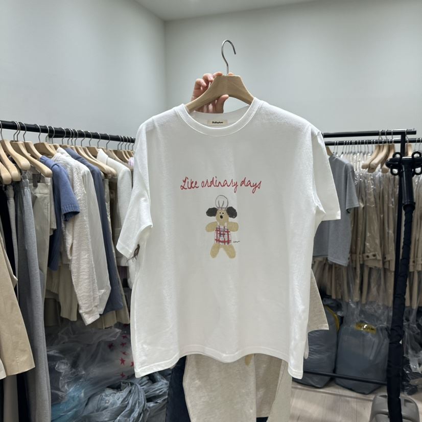 NOTTINGHAM韓國㊣直郵東大門代購女裝新品時尚人氣推薦休閑T恤NOTTINGHAMT恤