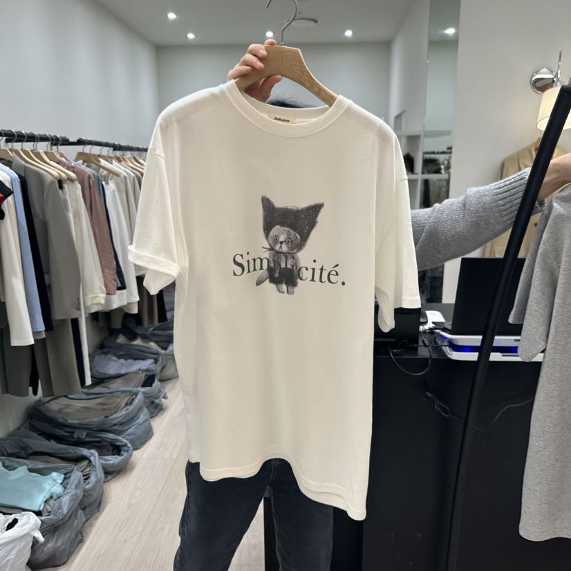NOTTINGHAM韓國直郵㊣東大門實拍女裝新品人氣時尚25春夏T恤NOTTINGHAMT恤