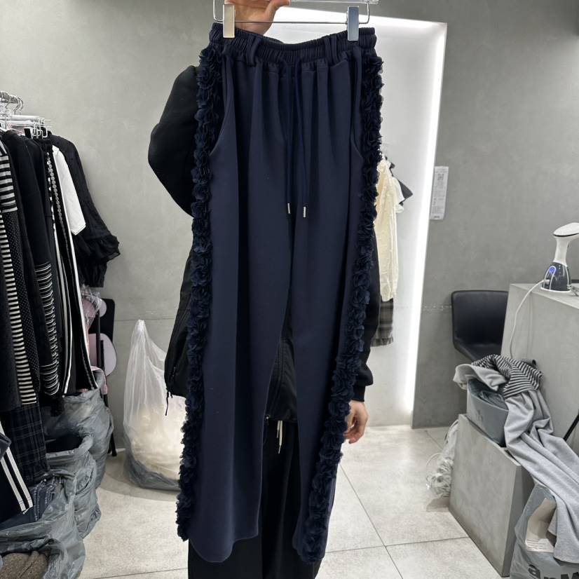 ANDE韓國直郵㊣女裝新品休閑職業熱賣時尚25春夏人氣休閑褲ANDE休閑褲
