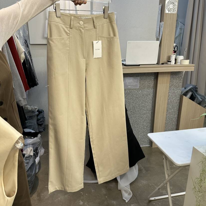 PLOVER韓國直郵㊣東大門實拍女裝新品休閑人氣熱賣時尚休閑褲PLO_VER休閑褲